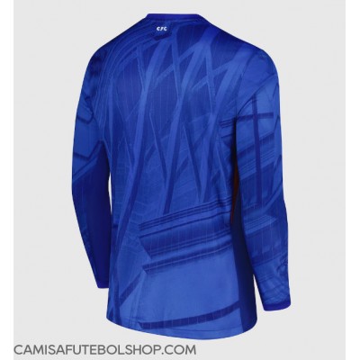 Camisa de time de futebol Chelsea Replicas 1º Equipamento 2025-26 Manga Comprida Camisa de time de futebol Chelsea Replicas 1º Equipamento 2025-26 Manga Comprida